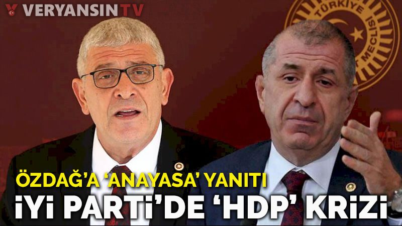 'HDP ile ortak anayasa' iddiasına İYİ Parti'den yanıt