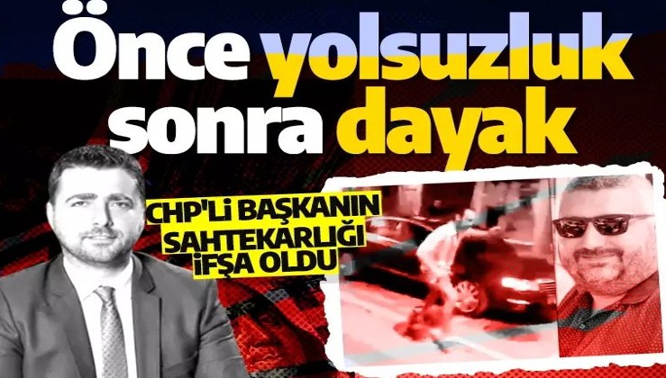 CHP'li başkanın yolsuzluğu ortaya çıktı ağabeyi gazetecilere saldırdı