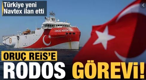 Son dakika: Türkiye'den Doğu Akdeniz'de yeni NAVTEX ilanı: Oruç Reis 4 Kasım'a kadar görev yapacak
