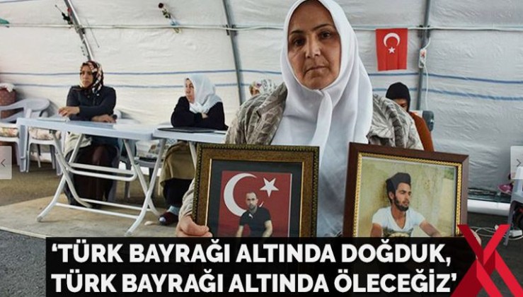 ‘Türk bayrağı altında doğduk Türk bayrağı altında da öleceğiz’