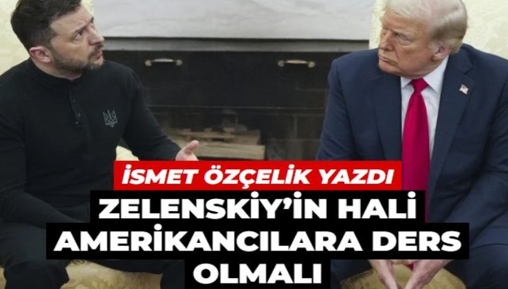 Zelenskiy’in hali Amerikancılara ders olmalı