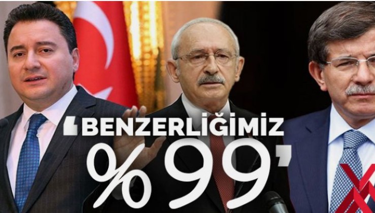 Kılıçdaroğlu: Babacan ve Davutoğlu ile benzerliklerimiz yüzde 99