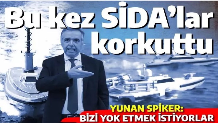 SİDA'lar Yunan spikeri korkuttu: Türk tersanelerinden uzak durun!