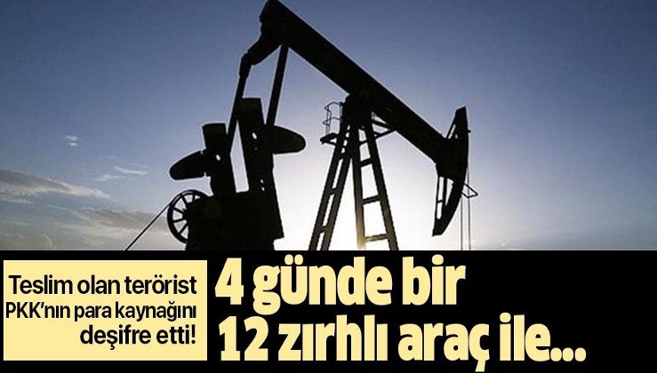 Teslim olan terörist ABD kontrolündeki petrolün PKK'nın finans kaynağı olduğunu itiraf etti!