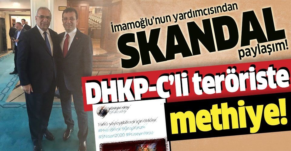 Ekrem İmamoğlu’nun yardımcısı Hüseyin Aksu'dan skandal tweet.
