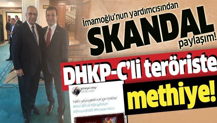 Ekrem İmamoğlu’nun yardımcısı Hüseyin Aksu'dan skandal tweet.