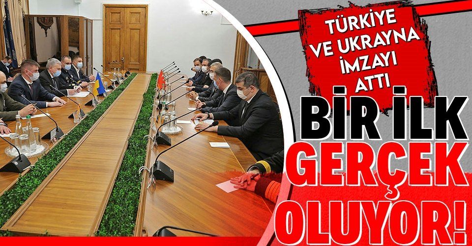 İmzalar atıldı! Türkiye ve Ukrayna ortak SİHA ve savaş gemisi üretecek