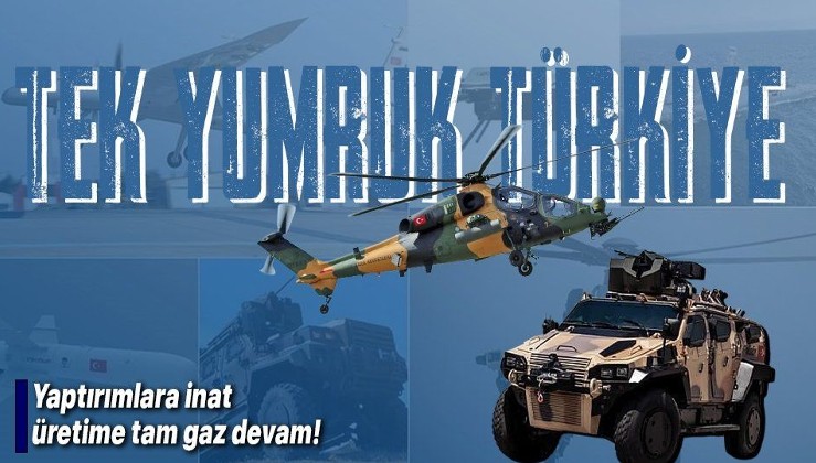 ABD'nin skandal yaptırımlarına karşı Türk savunma sanayisi tek yumruk!