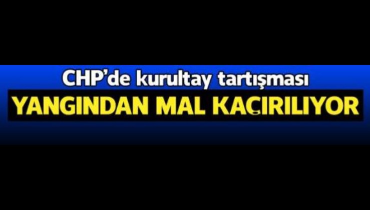 CHP Kurultayı, Onur Üyeleri dışarıda bırakılarak icra edilemez