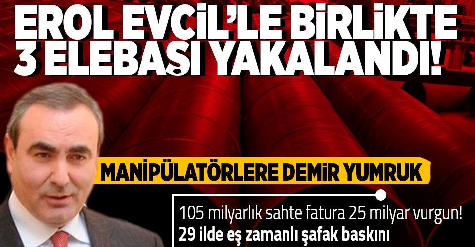 Son dakika... Ankara merkezli 29 ilde 'Demir Yumruk' Operasyonu: Erol Evcil dahil 3 suç örgütü lideri yakalandı