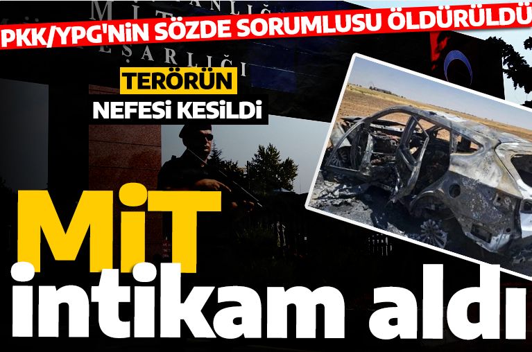 Son dakika: MİT'ten nokta operasyon! PKK/YPG'nin sözde Aynularab sorumlusu "Bahoz Afrin" kod adlı terörist öldürüldü