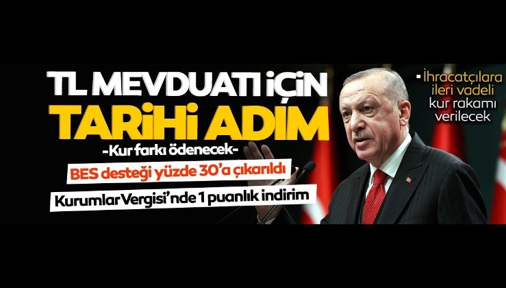 Cumhurbaşkanı Erdoğan'dan kritik açıklamalar: DÖVİZ DÜŞÜŞE GEÇTİ