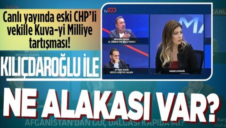 Eski CHP’li vekil Berhan Şimşek ile Taceddin Kutay arasında Kuva-yi Milliye tartışması: Kılıçdaroğlu ile ne alakası var!