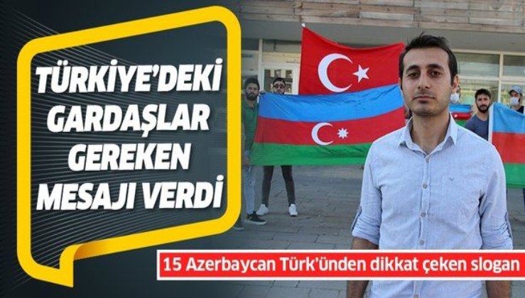 Türkiye'deki Azerbaycan Türklerinden Ermenistan’a: Ya Karabağ ya ölüm, başka yolu yok artık