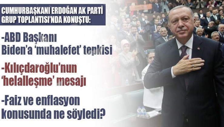 Erdoğan: CHP'nin sırtını kimler sıvazlıyorsa ipini de o tutuyor