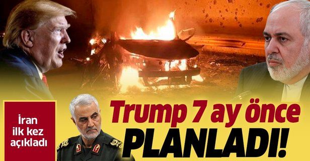 Son dakika: İran Dışişleri Bakanı Cevad Zarif'ten Süleymani açıklaması: Trump öldürmeyi 7 ay önce planladı.