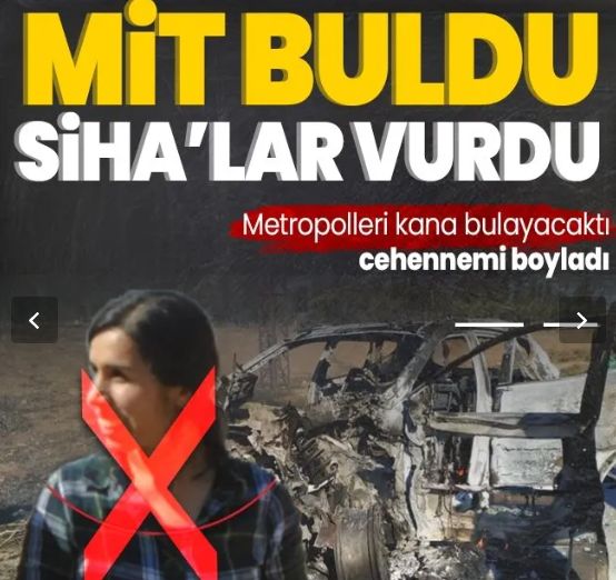 MİT'ten nokta operasyon! Metropollere saldıracaktı: PKK/KCK'nın sözde sorumlularından Sebahat Ormanlı SİHA operasyonuyla etkisiz hale getirildi