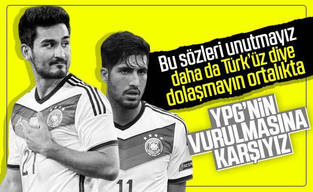 Emre Can ve İlkay Almanlara yaranmak için çark ettiler!