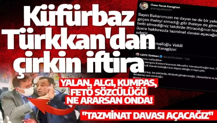 İYİ Partili küfürbaz vekil Türkkan'dan çirkin iftira