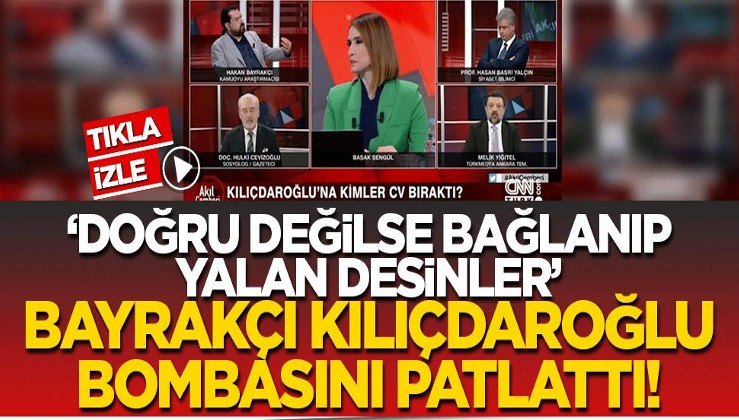 'Yıllardır onunlayım' diyen Hakan Bayrakçı: Kemal Kılıçdaroğlu söz verip sözünü tutmayan bir adam