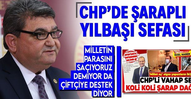 Mersin Büyükşehir Belediyesi’nin şaraplı yeni yıl paketine CHP’li vekil Cengiz Gökçe'den skandal savunma