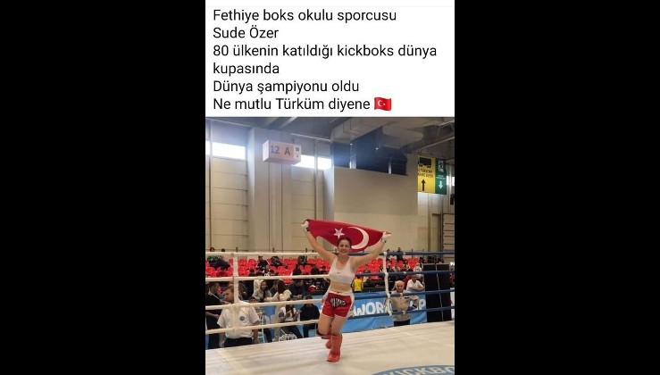 Özer, Dünya Şampiyonu Oldu