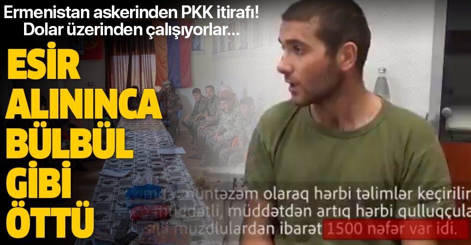SON DAKİKA: Ermenistan askeri, PKK'lı teröristlerin Dağlık Karabağ'da savaştığını itiraf etti