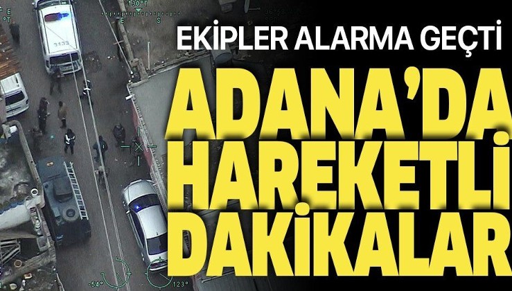 Son dakika haberi: Adana merkezli 4 ilde uyuşturucu operasyonu