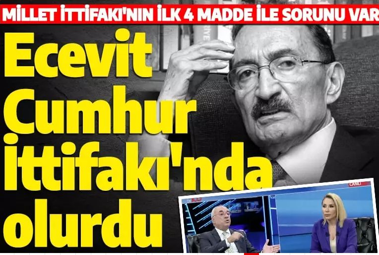 DSP Genel Başkanından flaş sözler! Bülent Ecevit de yaşasaydı Cumhur İttifakı'nda olurdu,.Tam bağımsız Türkiye'den yanaydı.