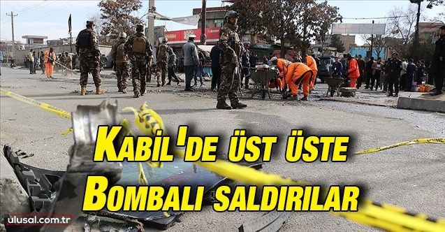Kabil'de düzenlenen bombalı saldırılarda 10 kişi hayatını kaybetti