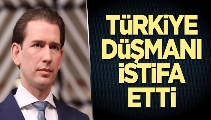 Türkiye düşmanı istifa etti