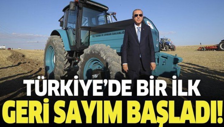 Türkiye’nin ilk yerli elektrikli traktörünün seri üretimi için geri sayım