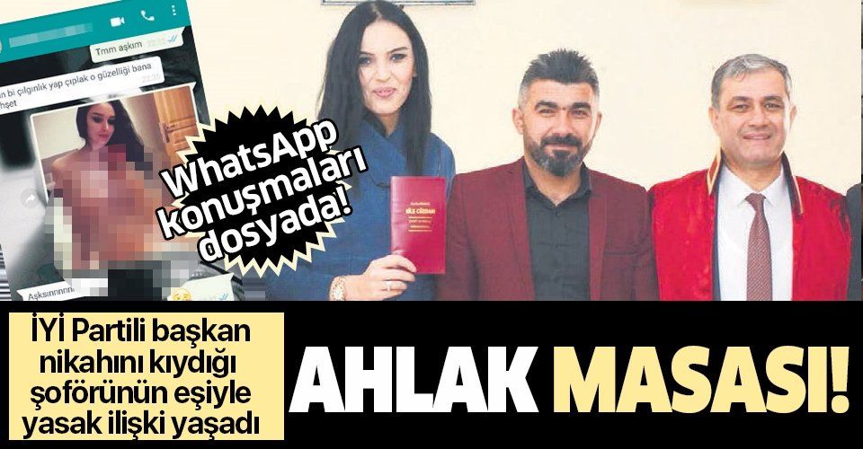 İYİ Partili Elmalı Belediye Başkanı Halil Öztürk'ten skandal! Nikahını kıydığı makam şoförünün eşiyle yasak ilişki yaşadı