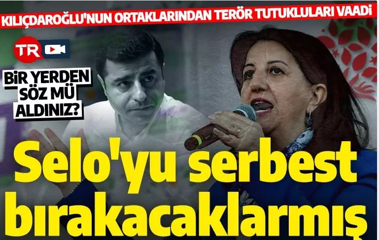 Kılıçdaroğlu'nu destekleyen HDP'den seçmene Selahattin Demirtaş vaadi!