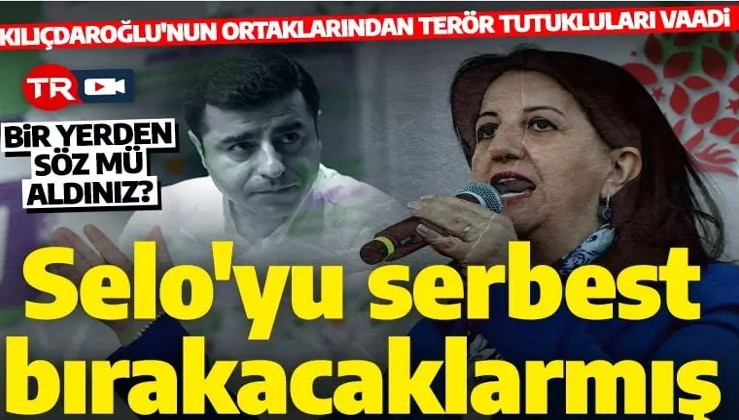 Kılıçdaroğlu'nu destekleyen HDP'den seçmene Selahattin Demirtaş vaadi!