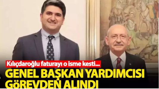 'Kılıçdaroğlu, hezimetin sorumlusu dediği Onursal Adıgüzel'i görevden aldı'