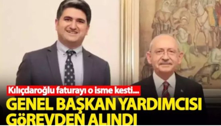 'Kılıçdaroğlu, hezimetin sorumlusu dediği Onursal Adıgüzel'i görevden aldı'