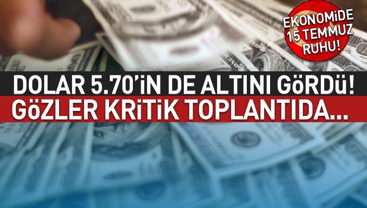 Türk milleti seferber oldu dolar erimeye devam ediyor!