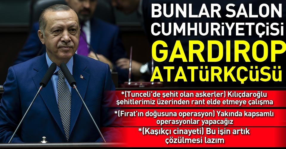 Erdoğan'dan Atatürk çıkışı: "Gerçek Atatürkçü benim"