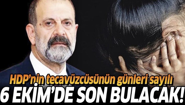 HDP'li tecavüzcü Tuma Çelik’in milletvekilliği 6 Ekim’de düşüyor!