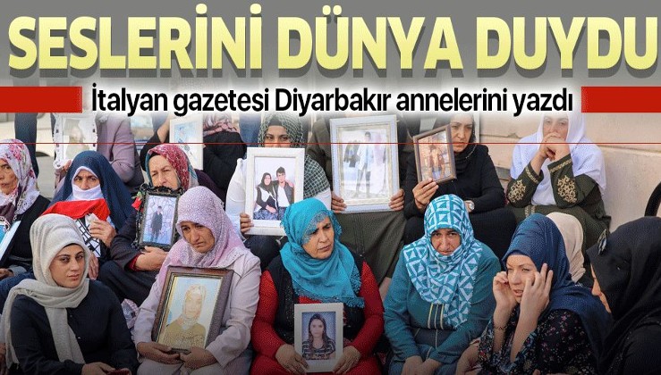 İtalyan gazetesi Diyarbakır annelerinin evlat nöbetini yazdı.