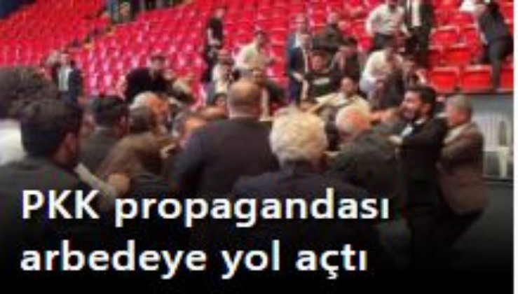 Ankara Barosu Genel Kurulu'nda PKK propagandasına tepki! 'Baroda terörist istemiyoruz'