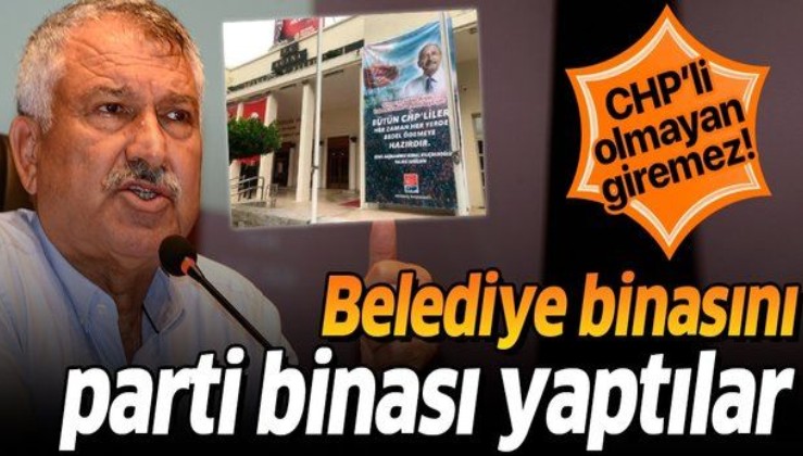 Adana Büyükşehir Belediyesi'nde büyük skandal! Zeydan Karalar hizmet binasını parti merkezi yaptı