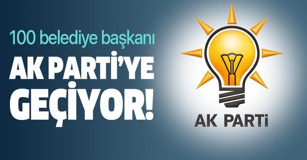 AK Partili Turan açıkladı: 100 belediye başkanı AK Parti’ye geçecek.