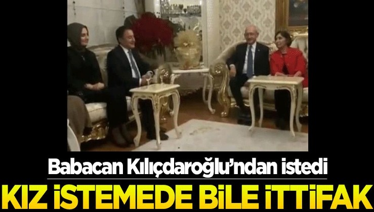 Babacan Kılıçdaroğlu’ndan istedi! Kız istemede bile ittifak