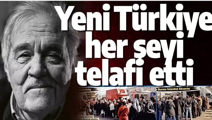 İlber Ortaylı: Yeni Türkiye eski Türkiye'nin her şeyini telafi etti