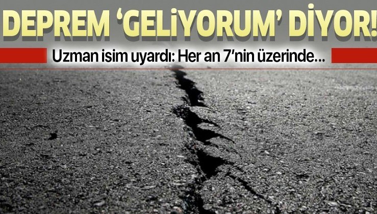 Marmara için korkutan uyarı! "Her an 7’nin üzerinde deprem olabilir"