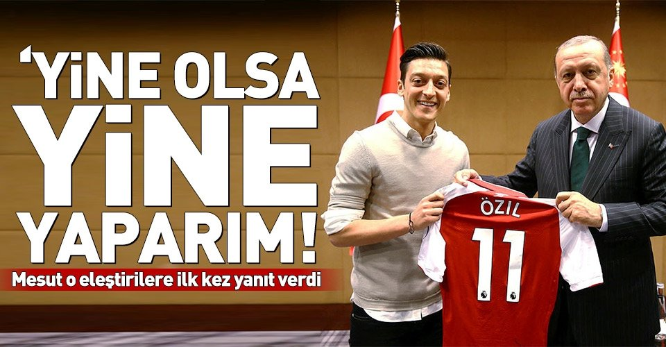 Mesut Özil: İki kalbim var: Biri Türk, biri Alman