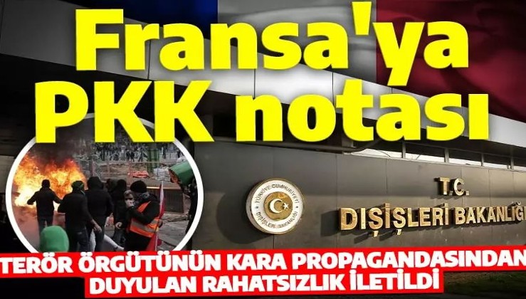 Son dakika: Fransa'ya PKK notası! Büyükelçi Dışişlerine çağırıldı