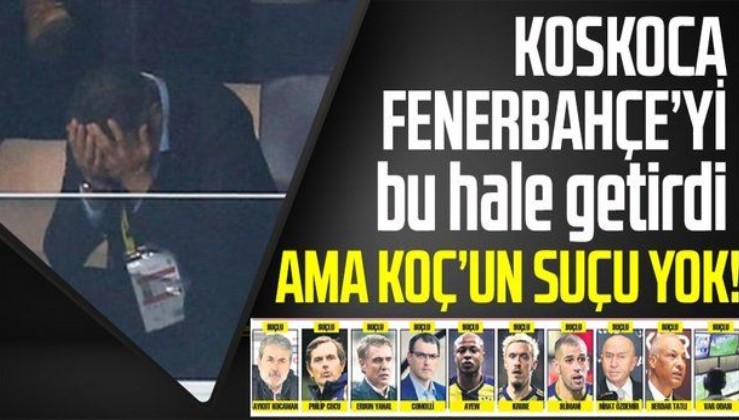 Fenerbahçe 3 yıldır eriyor Ali Koç hep bir suçlu arıyor: 2 yılda 2 milyar harcadı 50 oyuncu transfer etti